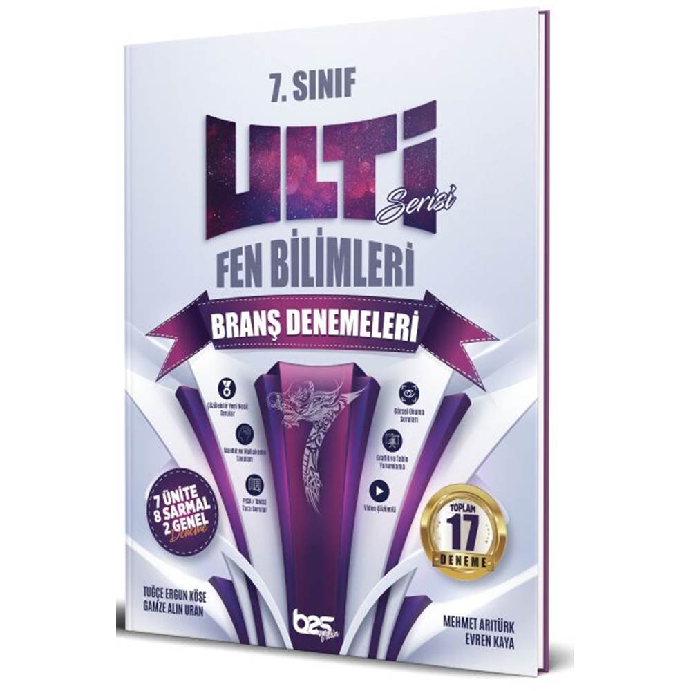 7. Sınıf Fen Bilimleri Ulti Serisi Denemeleri Bes Yayınları