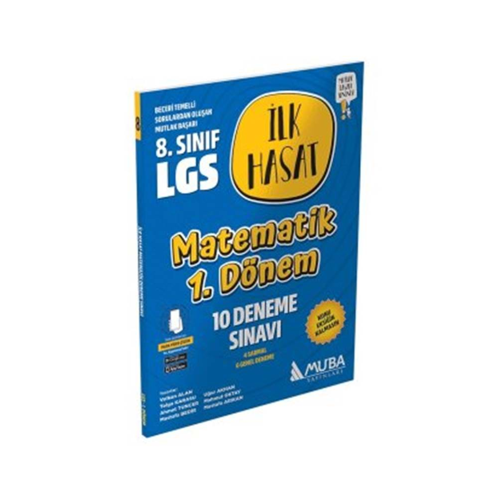 LGS Matematik İlk Hasat 10 Deneme Sınavı (1.Dönem)