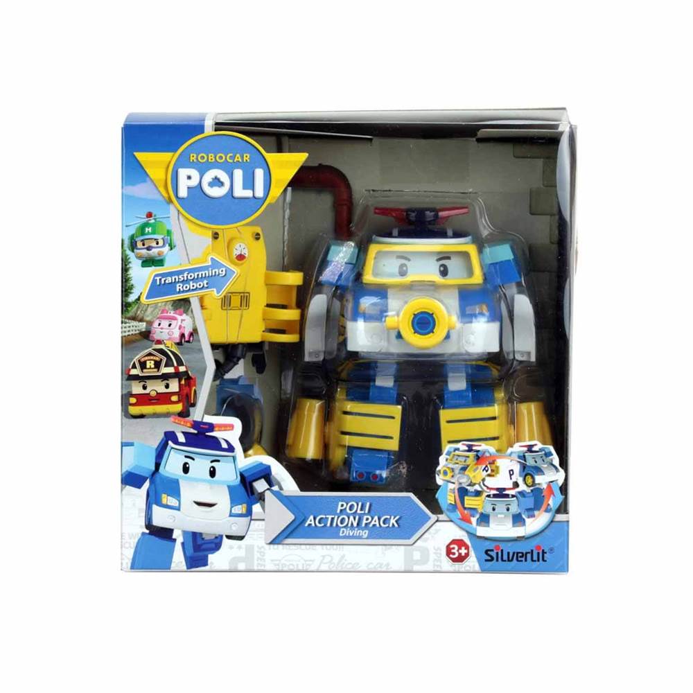 NCO Aksesuarlı Transformers Robot Figür Poli