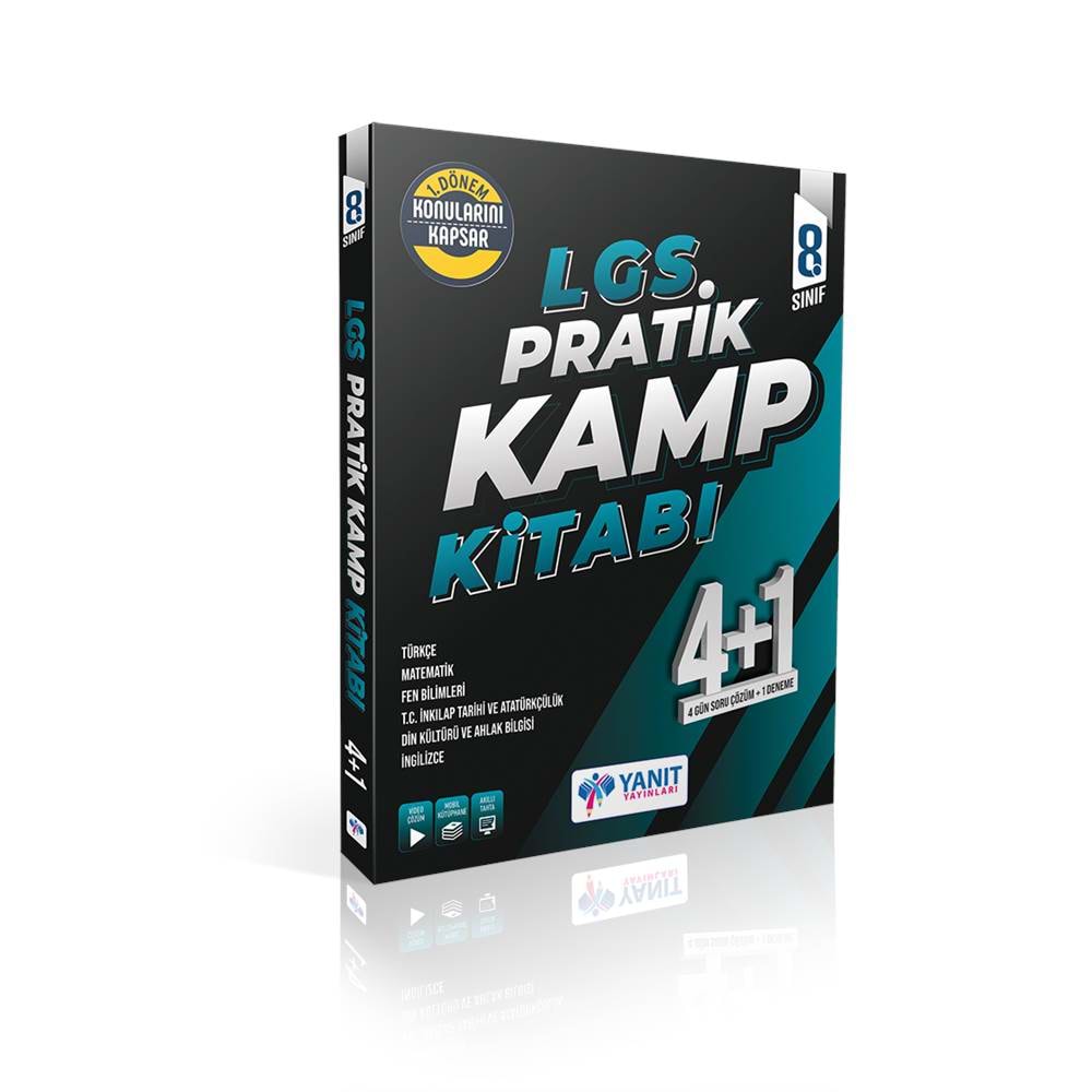 YANIT 8.SINIF PRATİK KAMP KİTABI (4+1) 1.DÖNEM KON