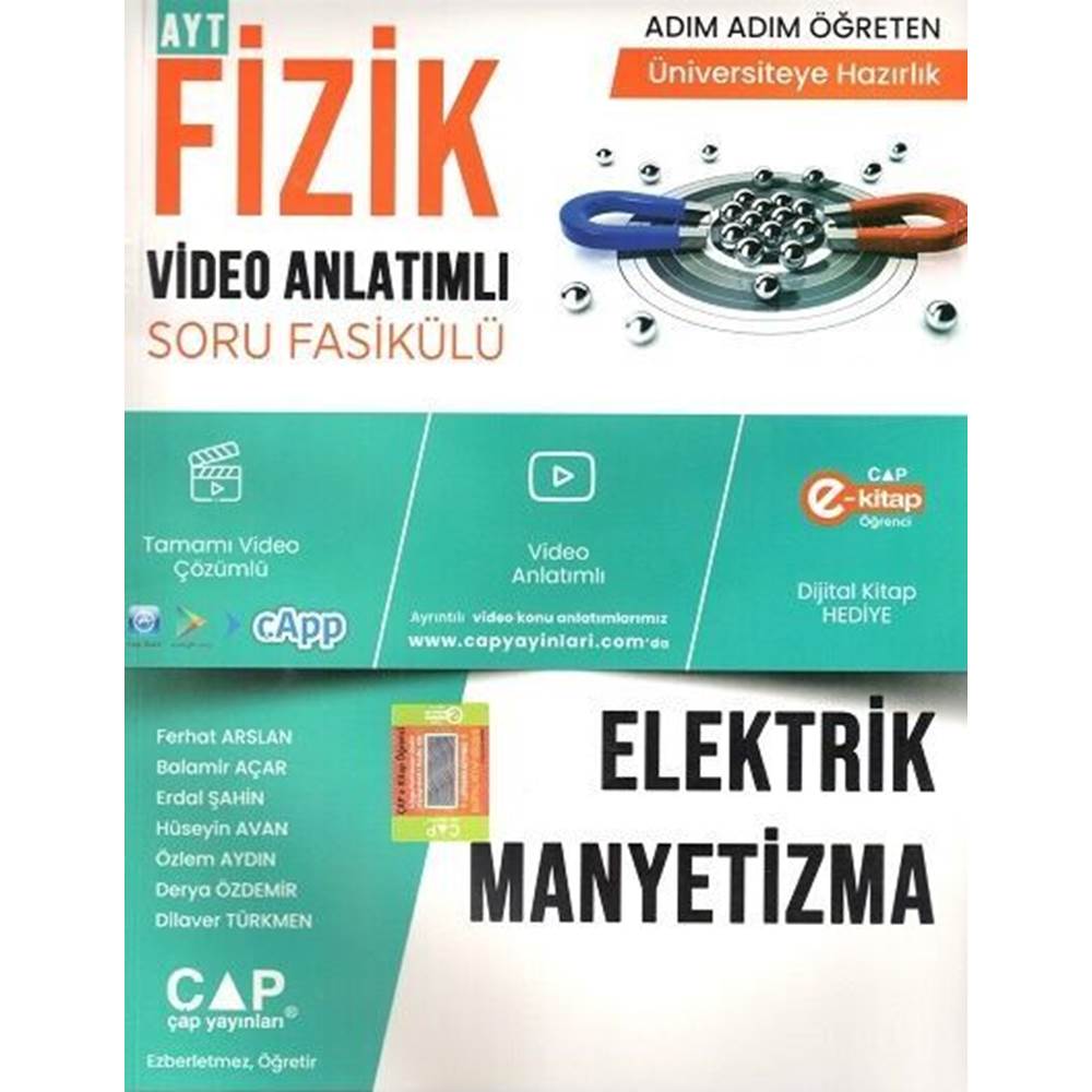 ÜNİV. HAZ FİZİK KA-SB ELEKTRİK MANYETİZMA- 2023-24