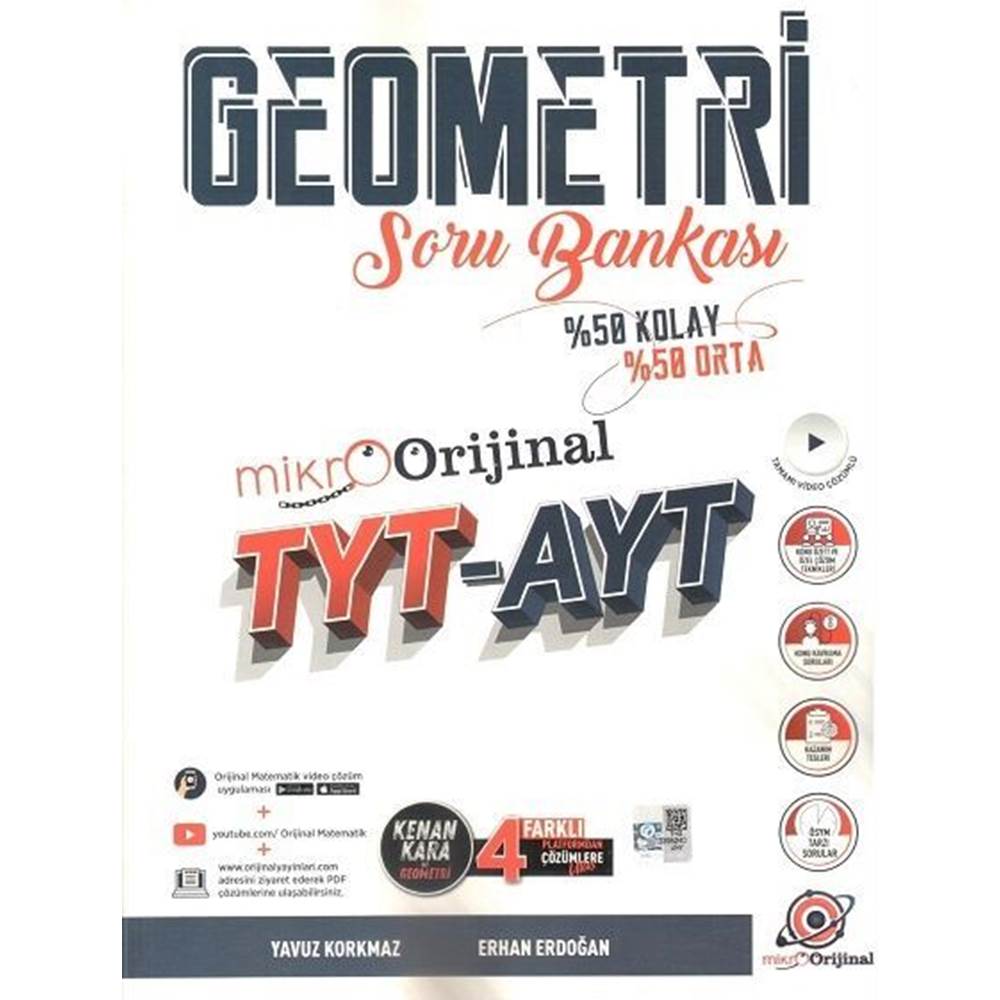 MİKRO ORİJİNAL YKS TYT AYT S.B. GEOMETRİ