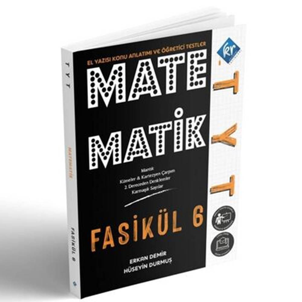 KR Akademi TYT Matematik El Yazısı Konu Anlatım 6. Fasikül