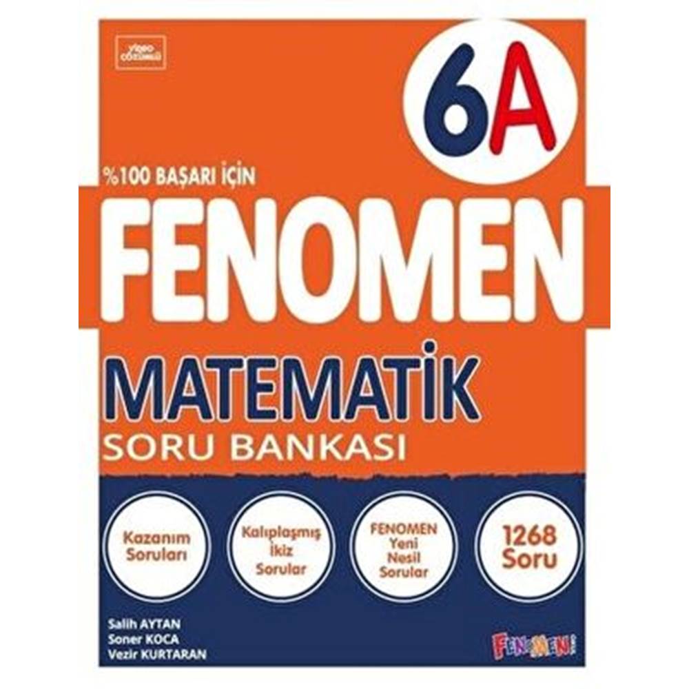 FENOMEN 6 MATEMATİK SORU BANKASI (A)