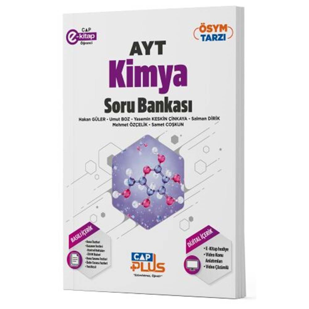 ÇAP YKS AYT PLUS S.B. KİMYA - 2023