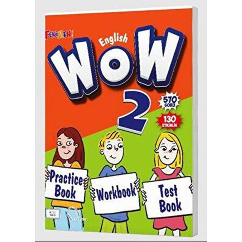 Fenomen WOW English 2 Practice Book + Workbook + Test Book