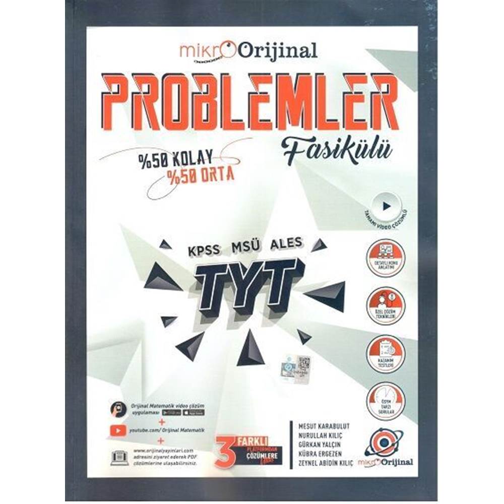 MİKRO ORİJİNAL TYT S.B. PROBLEMLER - 2023-24