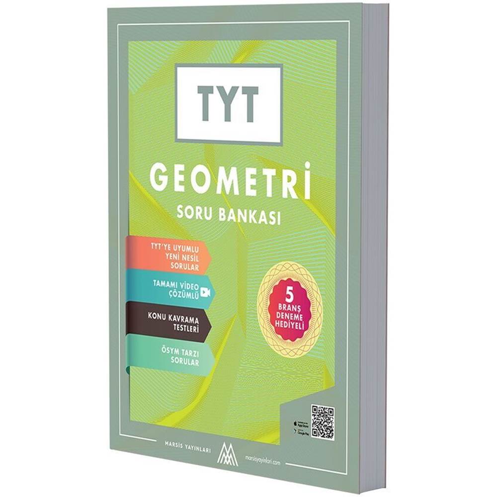 Tyt Geometri Soru Bankası 5 Deneme Hediyeli Video Çözümlü