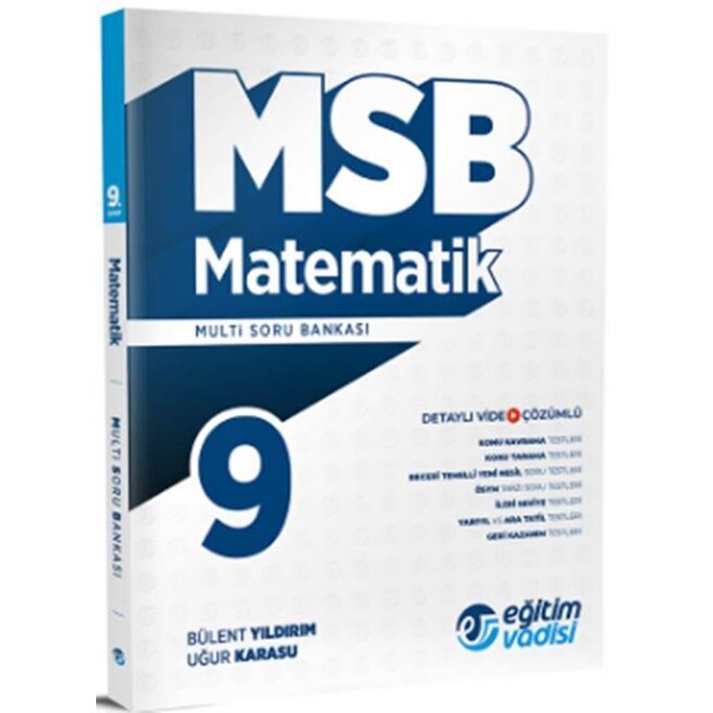 E.VADİSİ 2023 9.SINIF MSB MATEMATIK