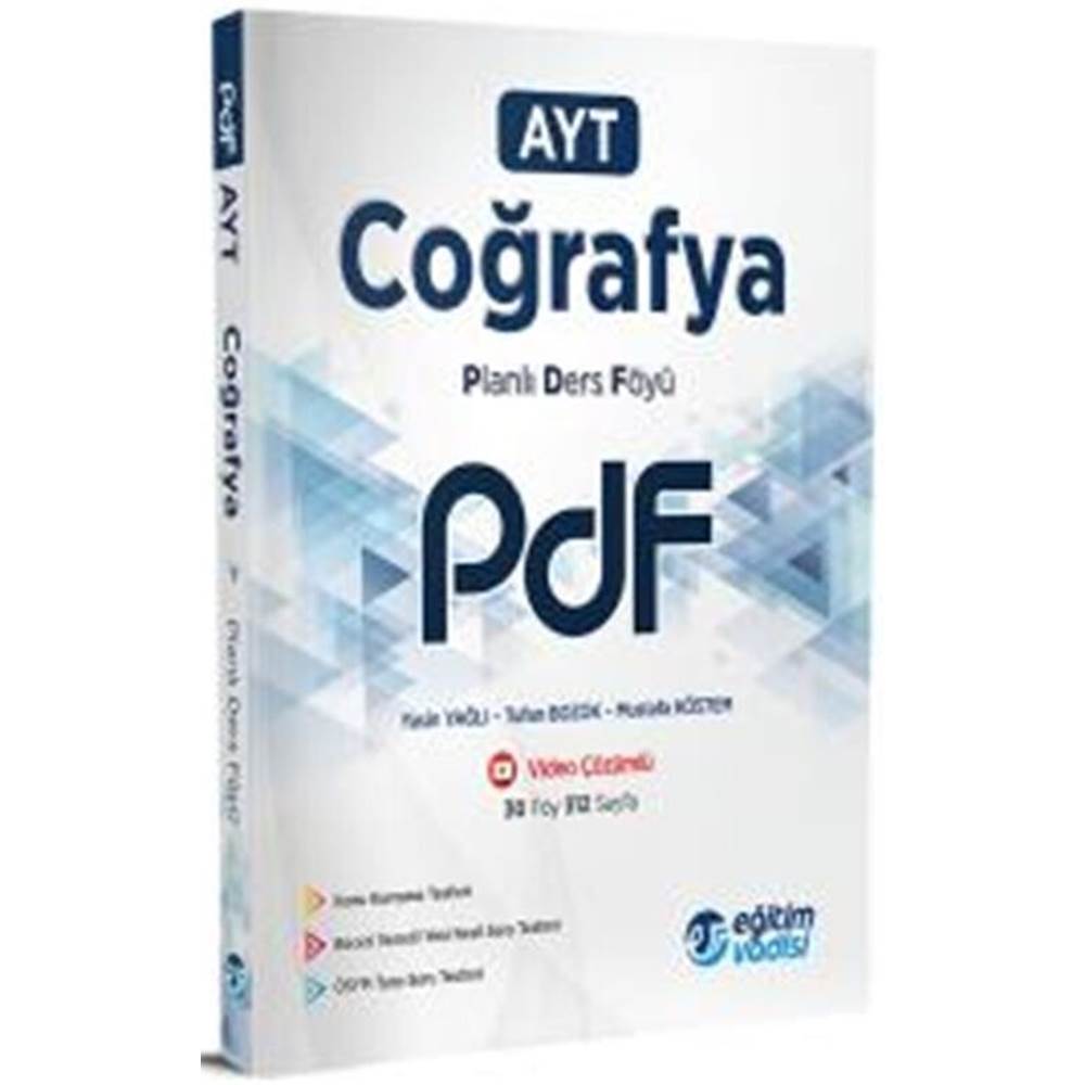 E.VADİSİ 2023 AYT (PDF) COGRAFYA