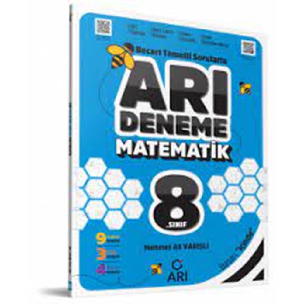 Arı Yayıncılık 8. Sınıf Matematik Arı Soru Bankası