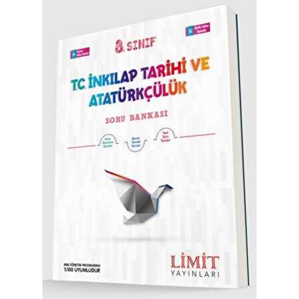 Limit Yayınları 8. Sınıf T.C. İnkılap Tarihi ve Atatürkçülük Soru Bankası