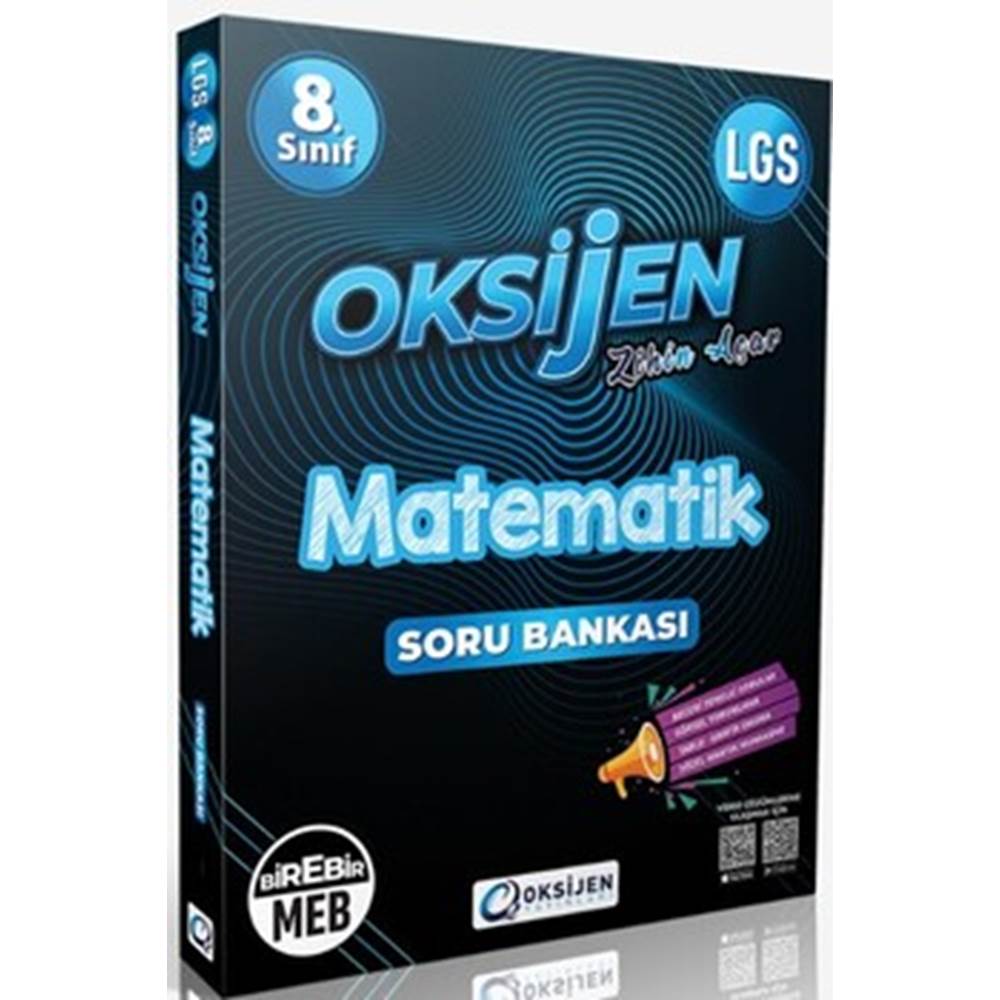 OKSİJEN 8. SINIF MATEMATİK SORU BANKASI