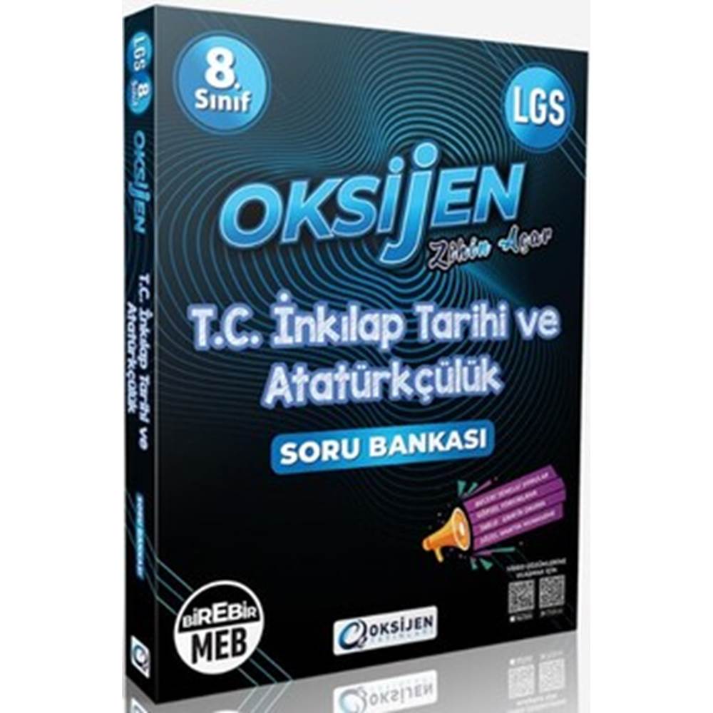 OKSİJEN 8. SINIF İNKİLAP TARİHİ SORU BANKASI