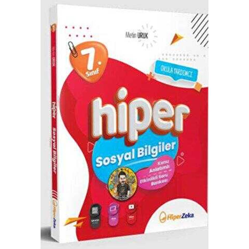 7. Sınıf Hiper Sosyal Bilgiler Konu Anlatımlı & Soru Bankası