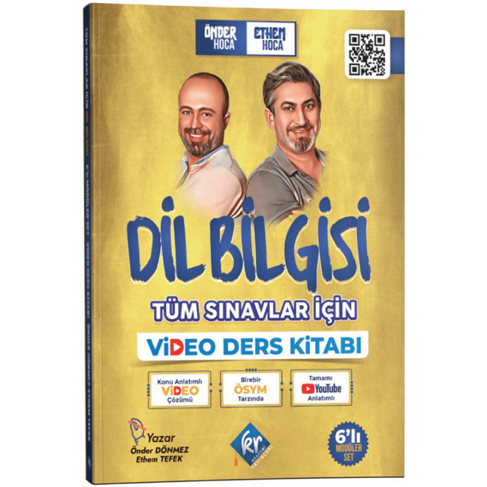 Önder Hoca & Ethem Hoca Tüm Sınavlar İçin Dil Bilgisi Video Ders Kitabı