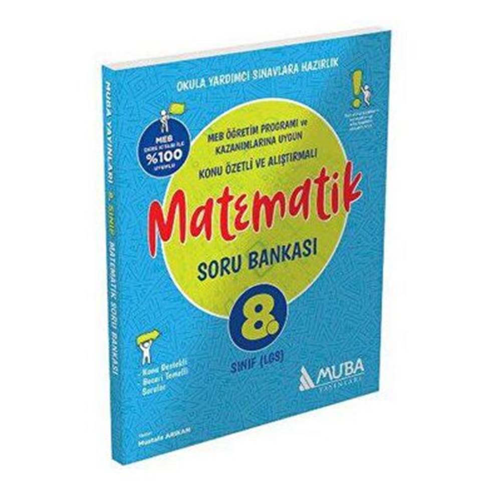 Muba Yayınları 8. Sınıf Matematik Soru Bankası