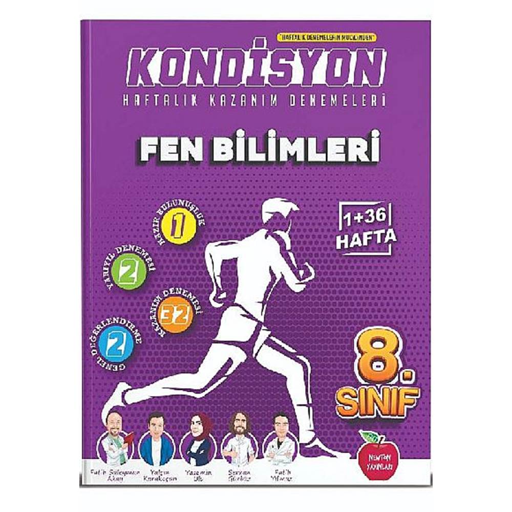 8.SINIF KONDİSYON HAFTALIK KAZANIM DENEMELERİ 37 HAFTA-- FEN BİLİMLERİ