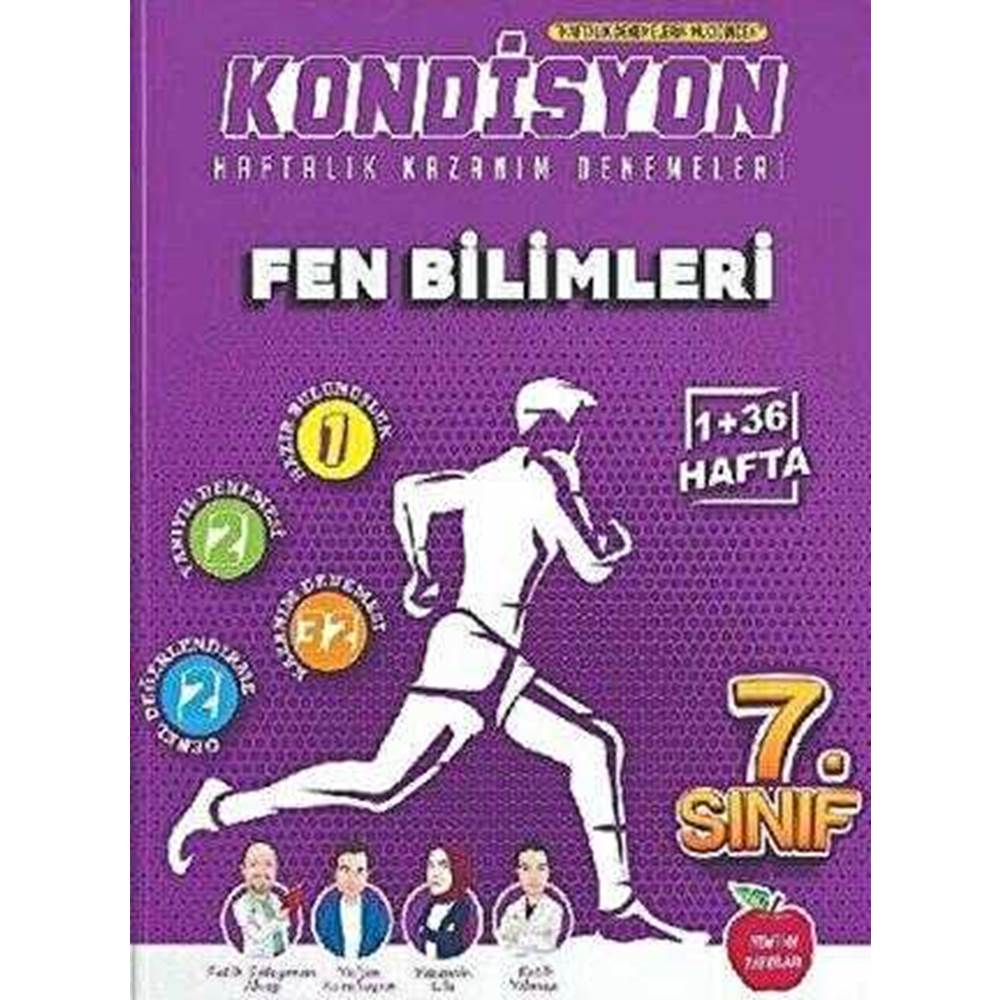 7.SINIF KONDİSYON HAFTALIK KAZANIM DENEMELERİ 37 HAFTA--FEN BİLİMLERİ