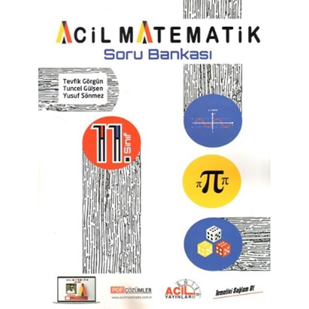 Acil Yayınları 11. Sınıf Acil Matematik Soru Bankası