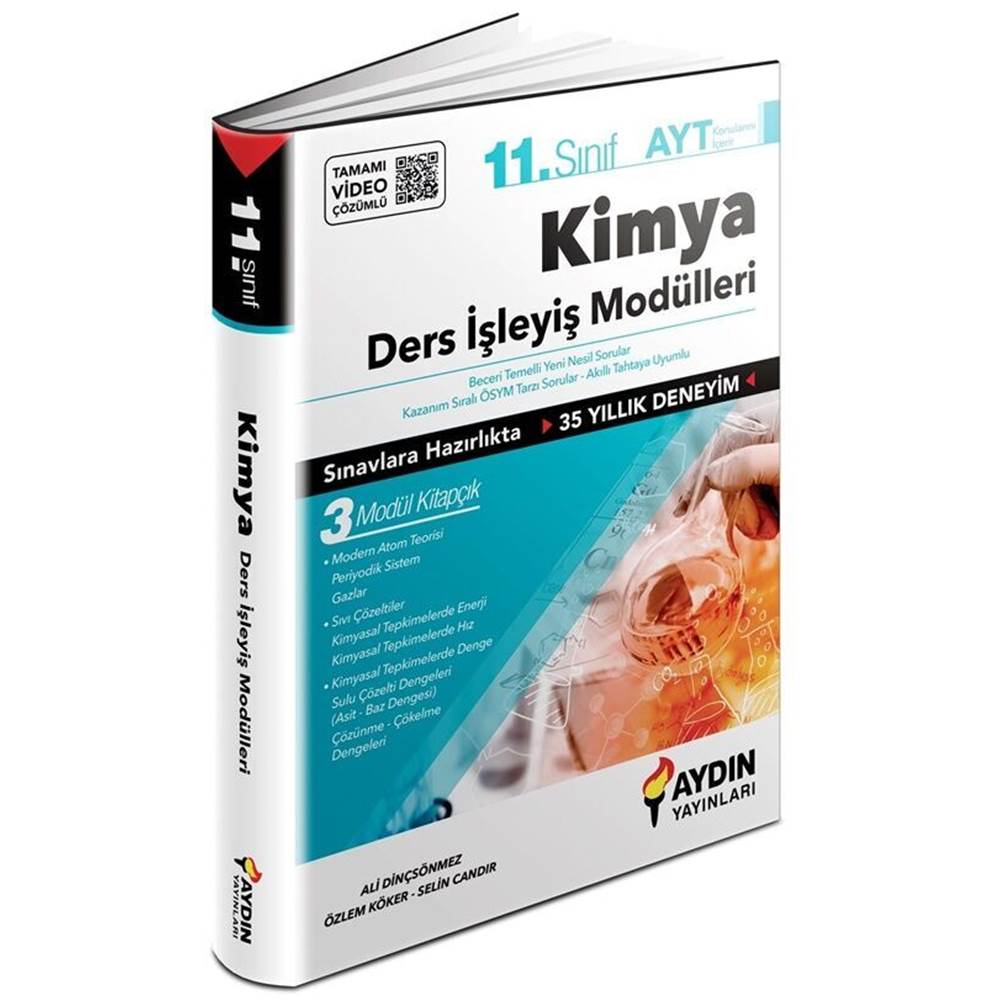 Aydın 11. Sınıf Aydın Kimya Ders İşleyiş Modülleri