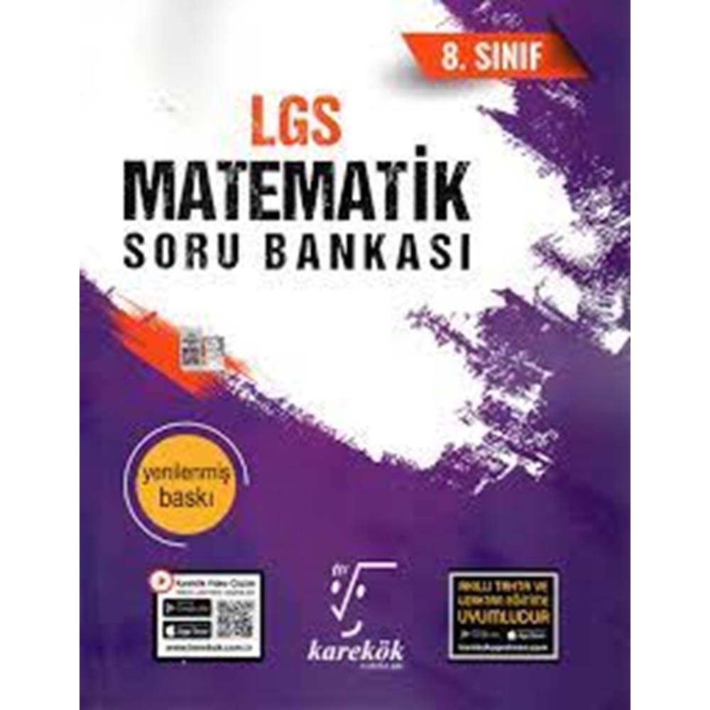 Karekök 8. Sınıf Matematik Soru Bankası