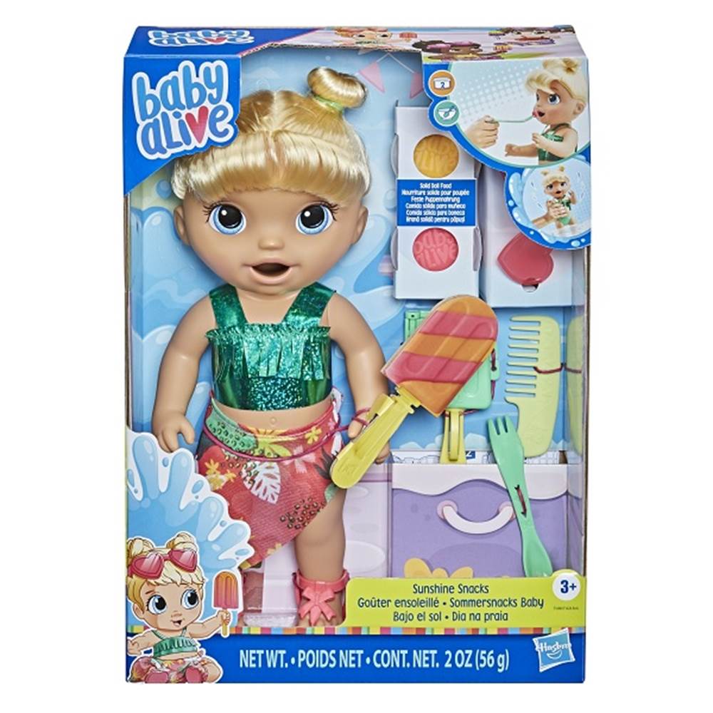 BABY ALIVE BEBEĞİMLE YAZ EĞLENCESİ - SARIŞIN