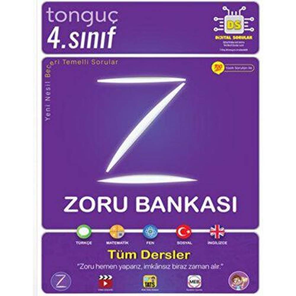 Tonguç Akademi 4. Sınıf Tüm Dersler Zoru Bankası