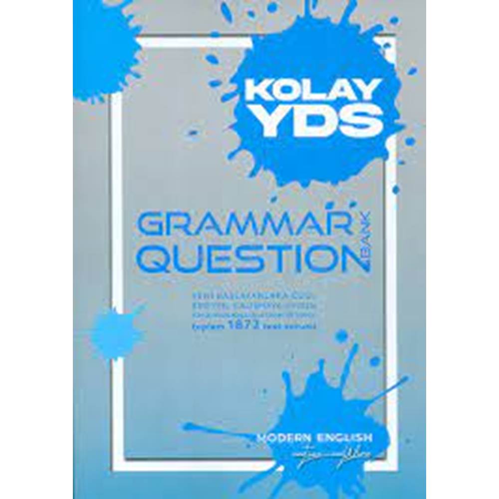 Modern English Kolay YDS Grammar Question Bank