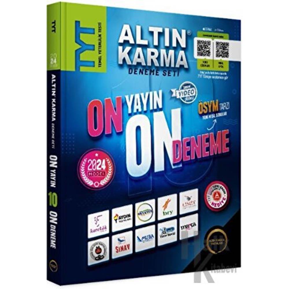 Altın Karma 2024 TYT ON Yayın ON Farklı Deneme