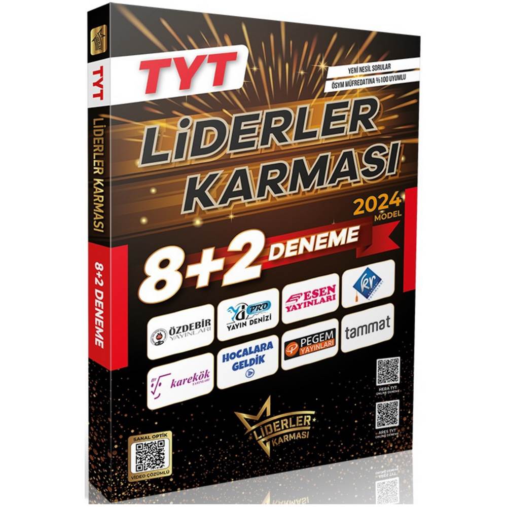 Liderler Karması 2024 Model TYT 8+2 Deneme Seti