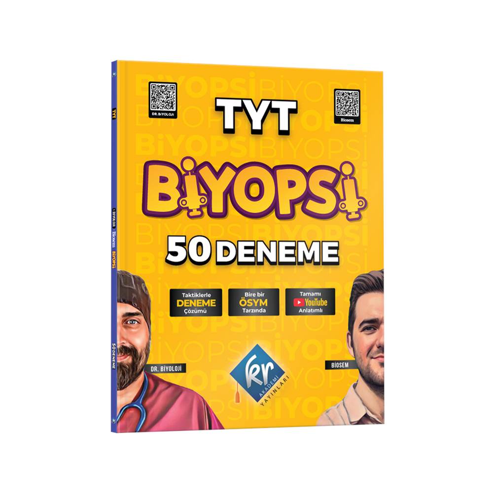 Dr. Biyoloji & Biosem TYT Biyopsi 50 Biyoloji Deneme