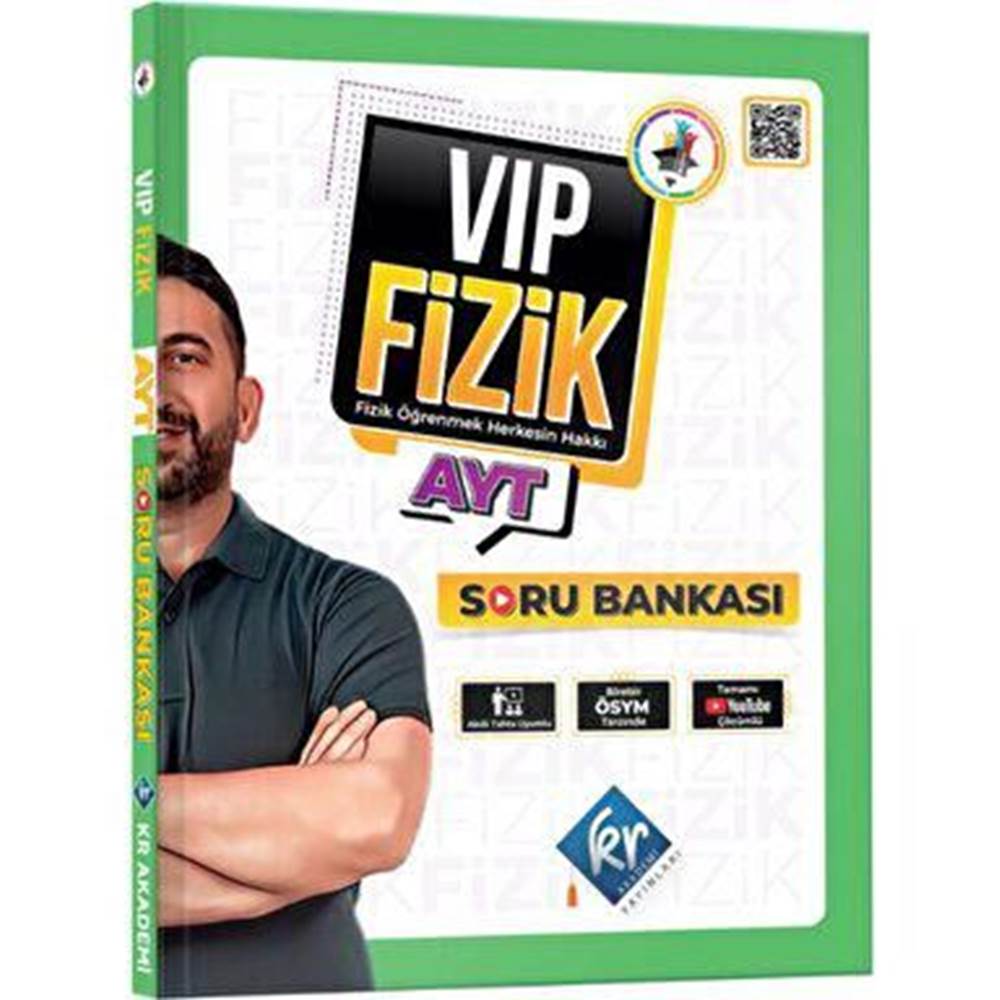 KR Akademi Yayınları VİP Fizik AYT Soru Bankası