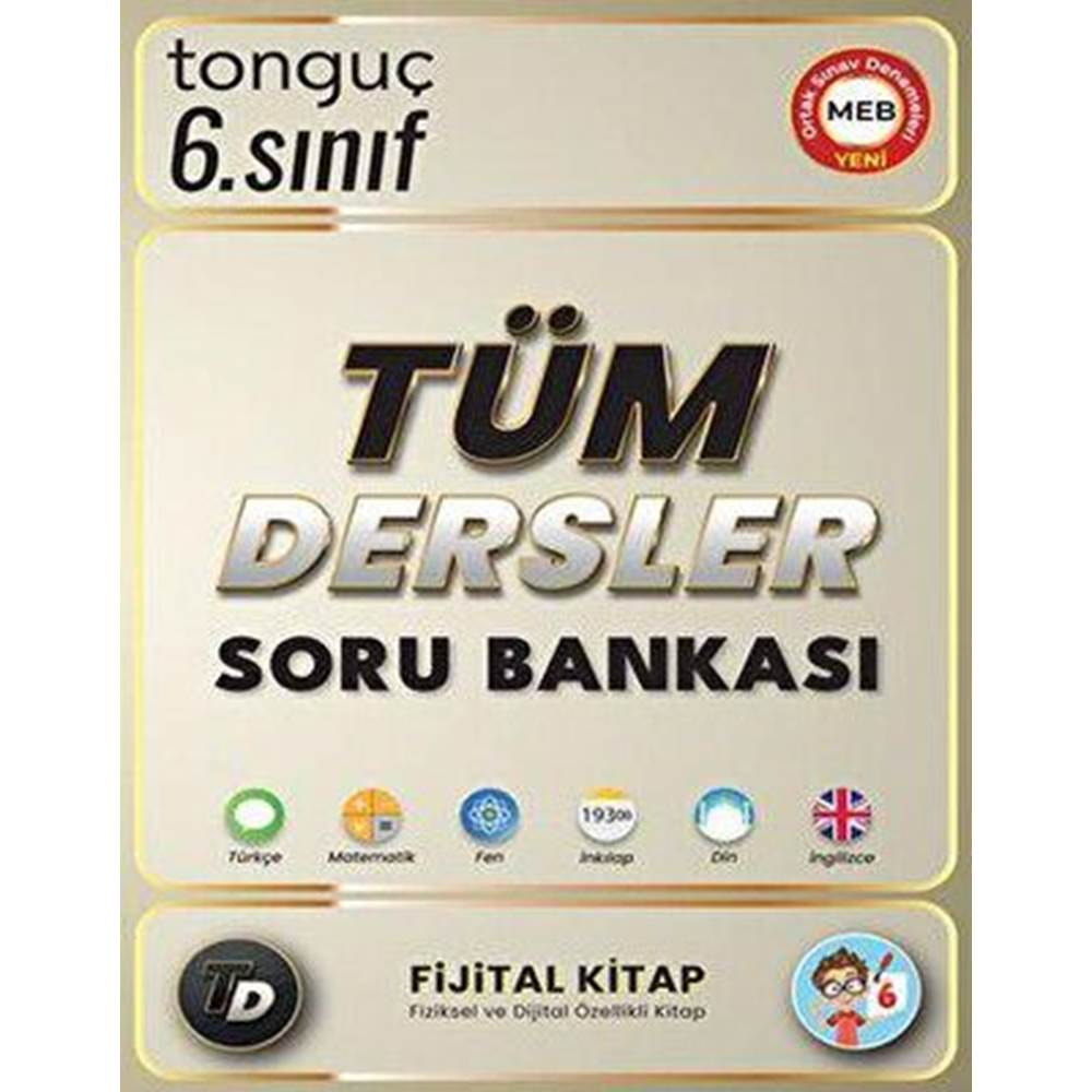 Tonguç Akademi 6. Sınıf Tüm Dersler Soru Bankası