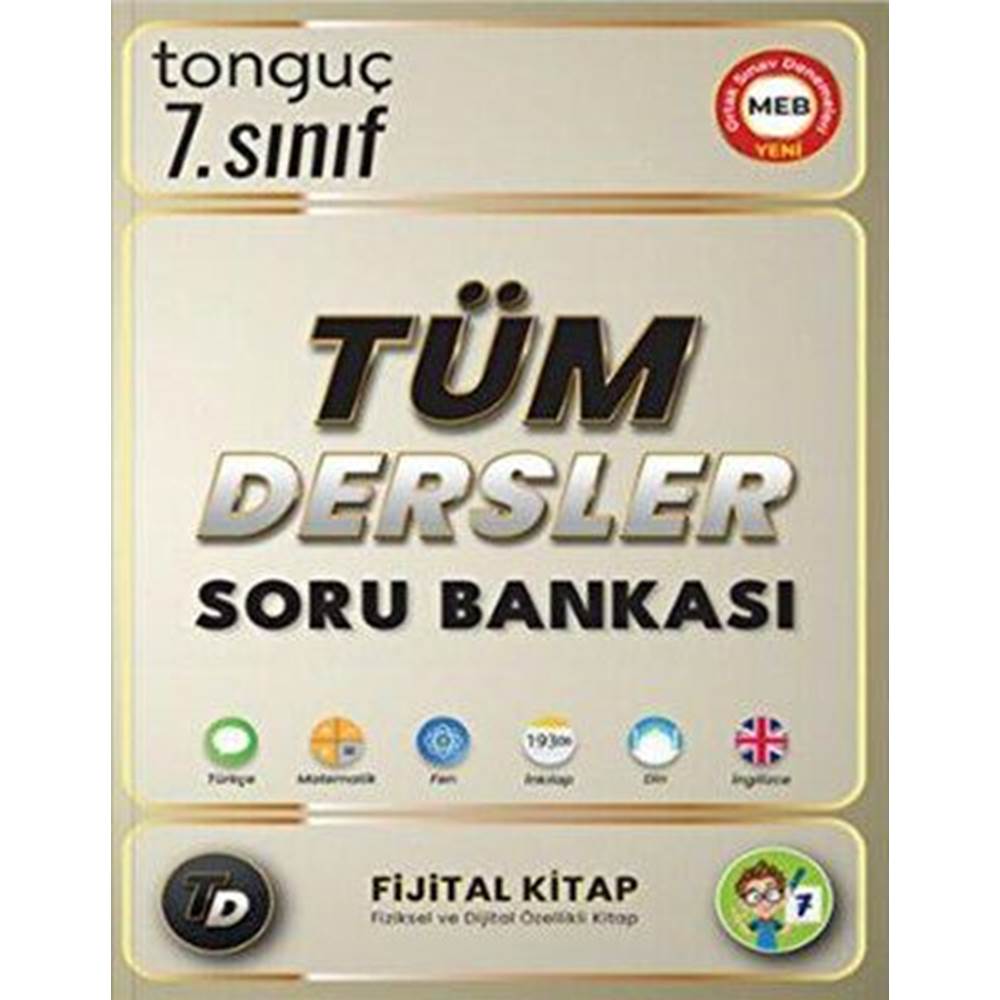 Tonguç Akademi 7. Sınıf Tüm Dersler Soru Bankası