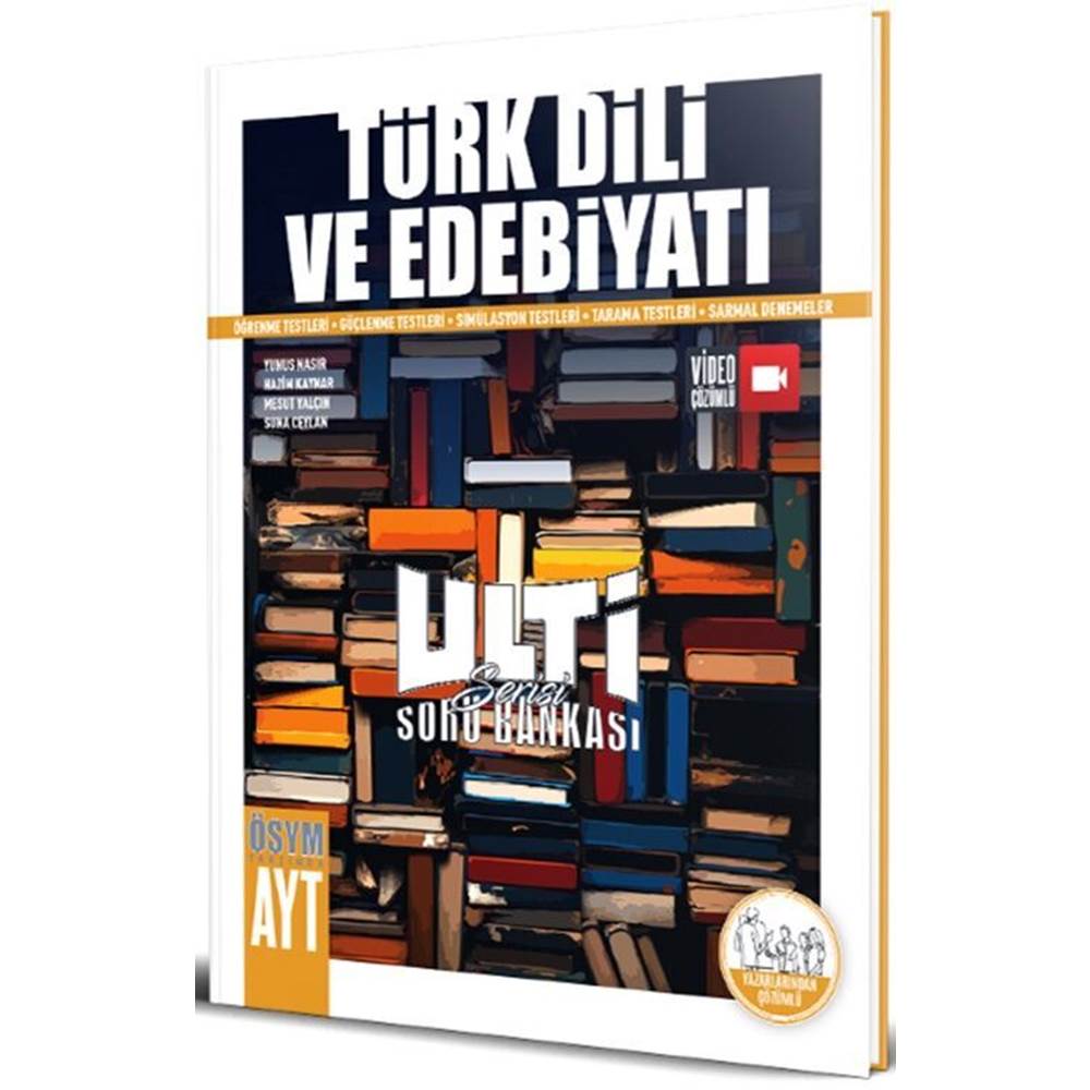 Ulti Yayınları AYT Türk Dili ve Edebiyatı Soru Bankası