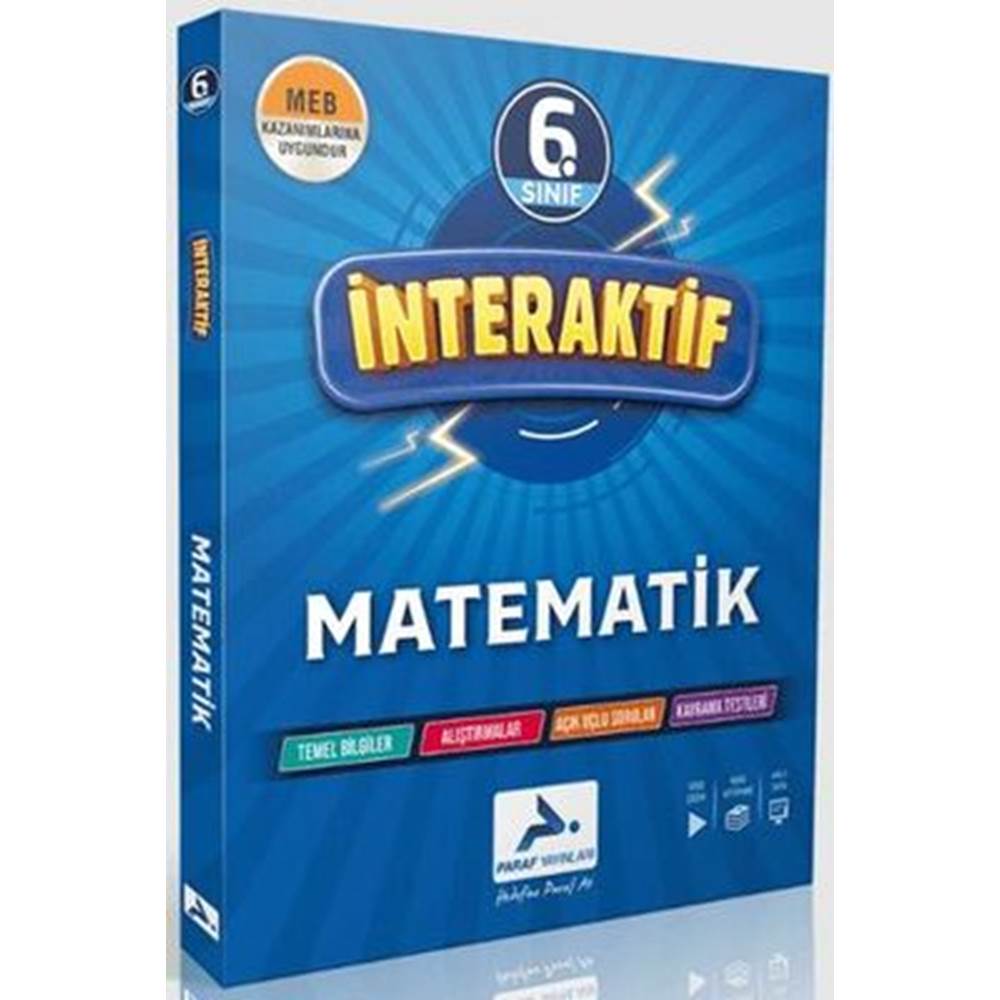 Paraf Yayınları 6. Sınıf İnteraktif Matematik Soru Kütüphanesi