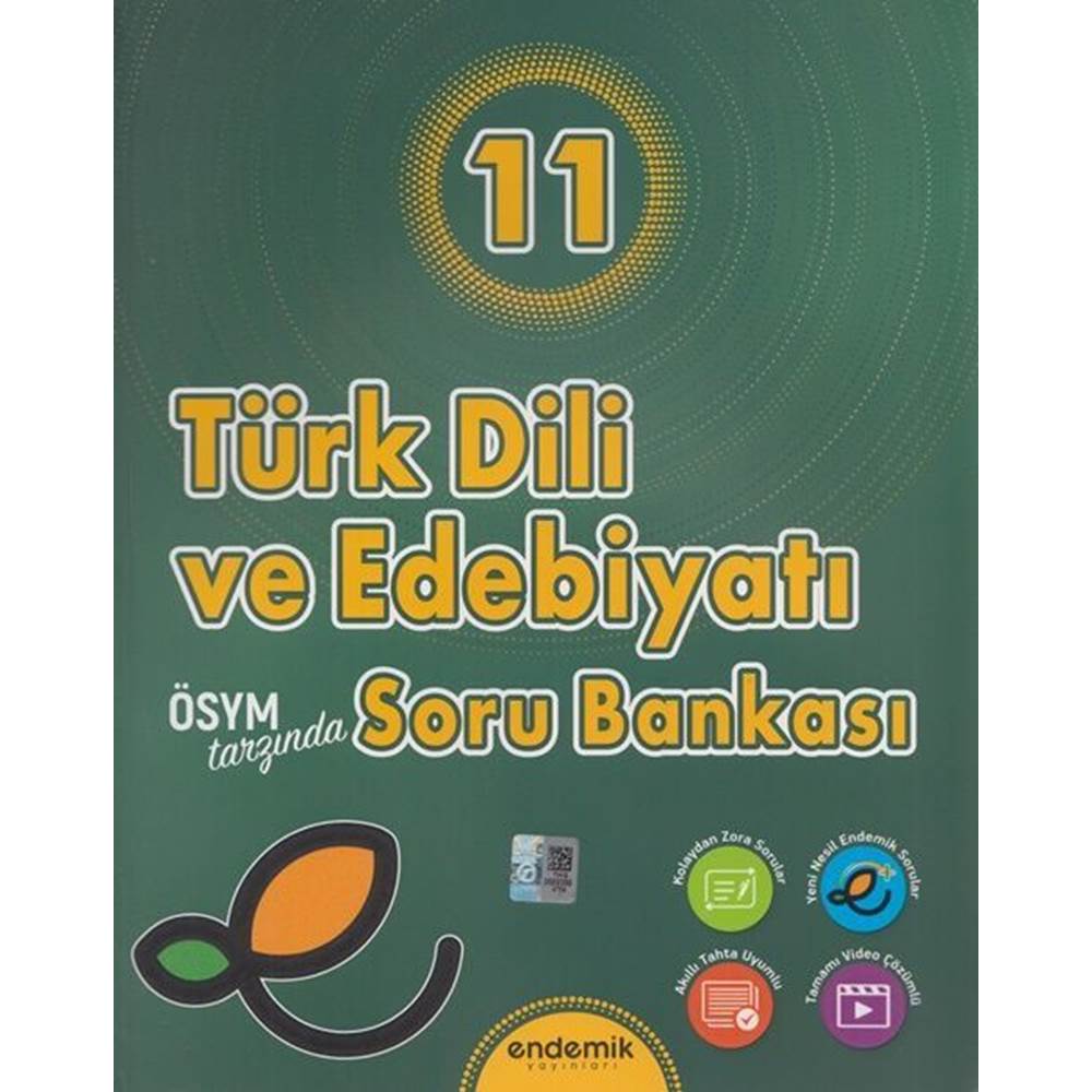 Endemik Yayınları 11. Sınıf Türk Dili ve Edebiyatı Soru Bankası