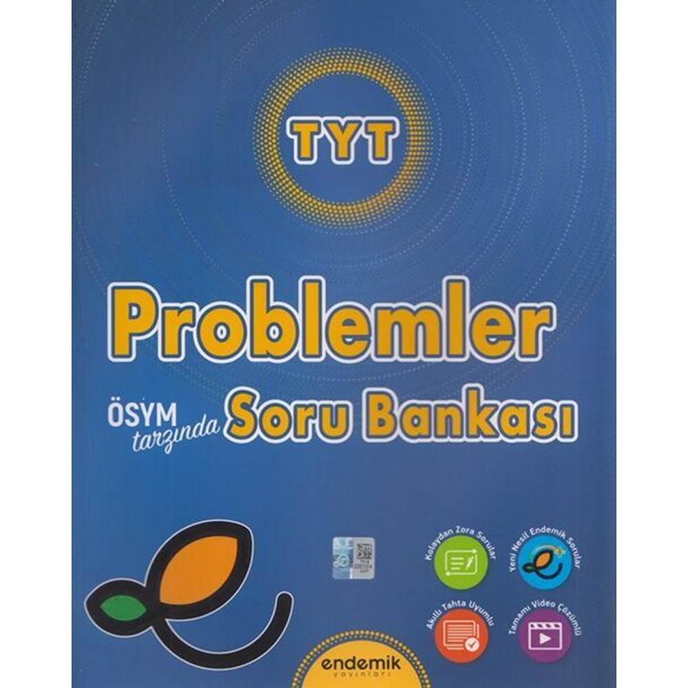 Endemik Yayınları TYT Problemler Soru Bankası