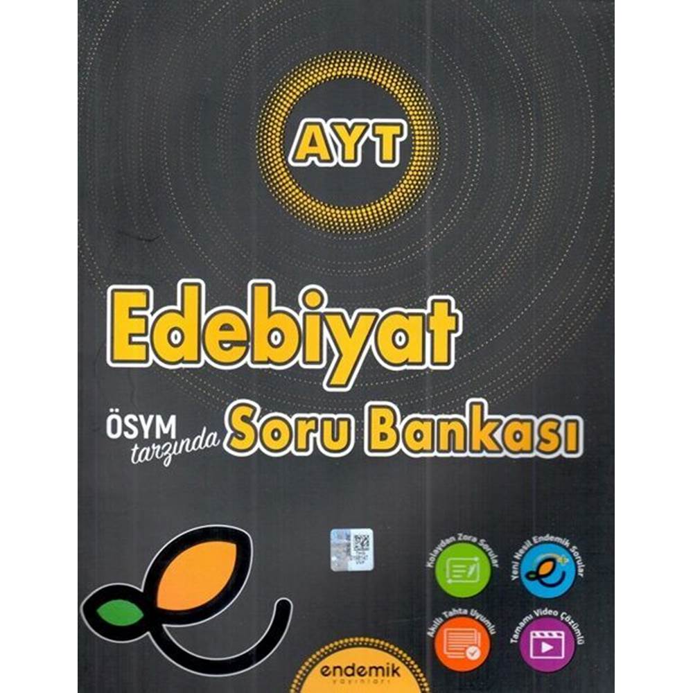 Endemik Yayınları AYT Edebiyat Soru Bankası