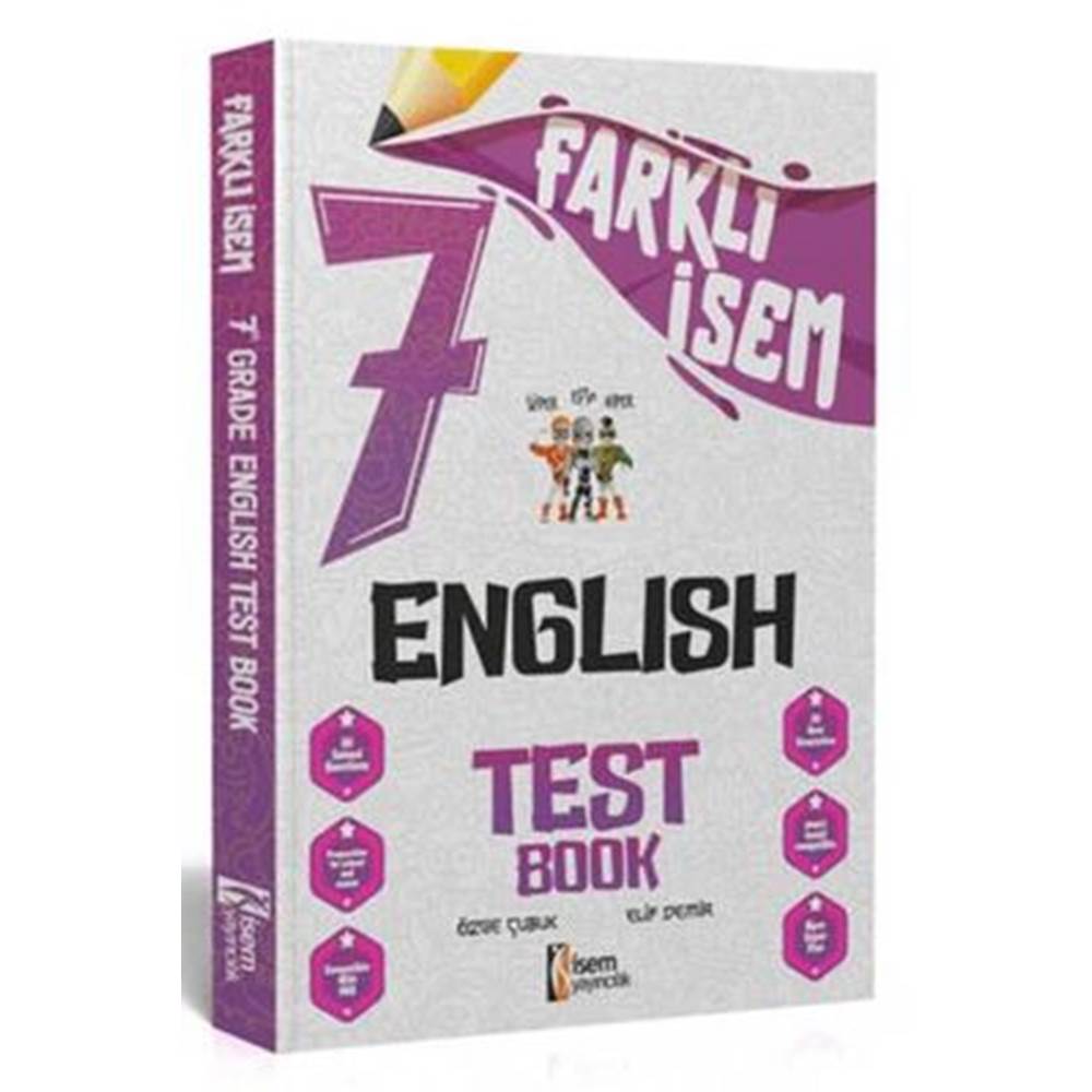 7. Sınıf İngilizce Soru Bankası İsem Yayıncılık