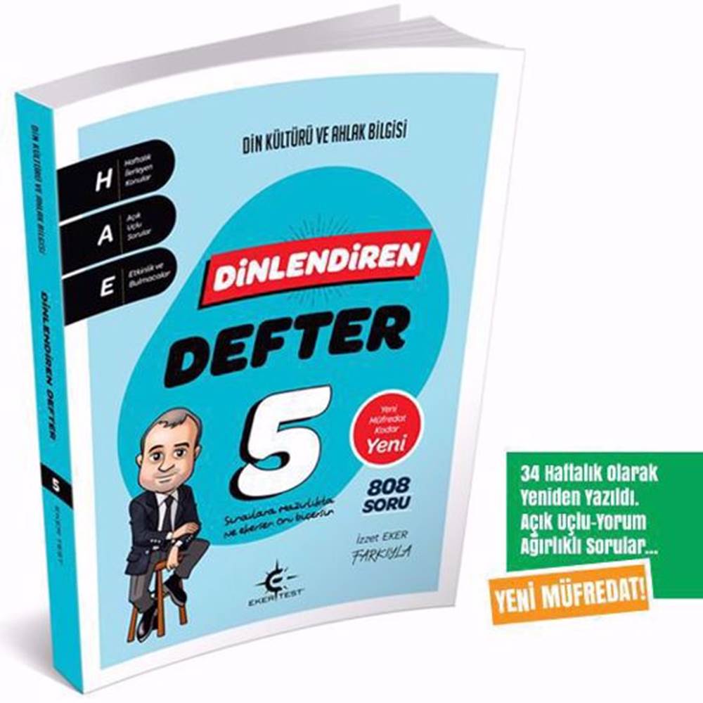 Eker 5. Sınıf Dinlendiren Defter