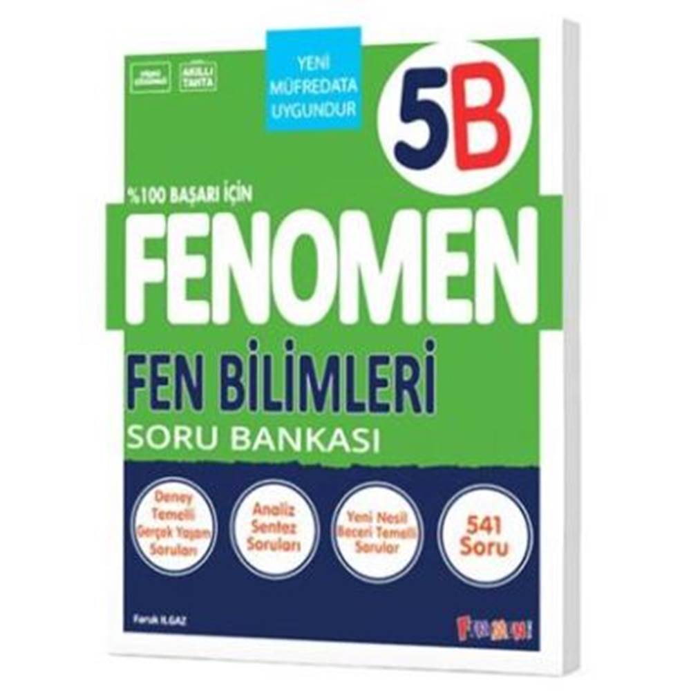 FENOMEN 5 FEN BİLİMLERİ SORU BANKASI (B)