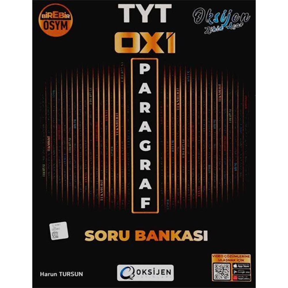 OXİ TYT PARAGRAF SORU BANKASI