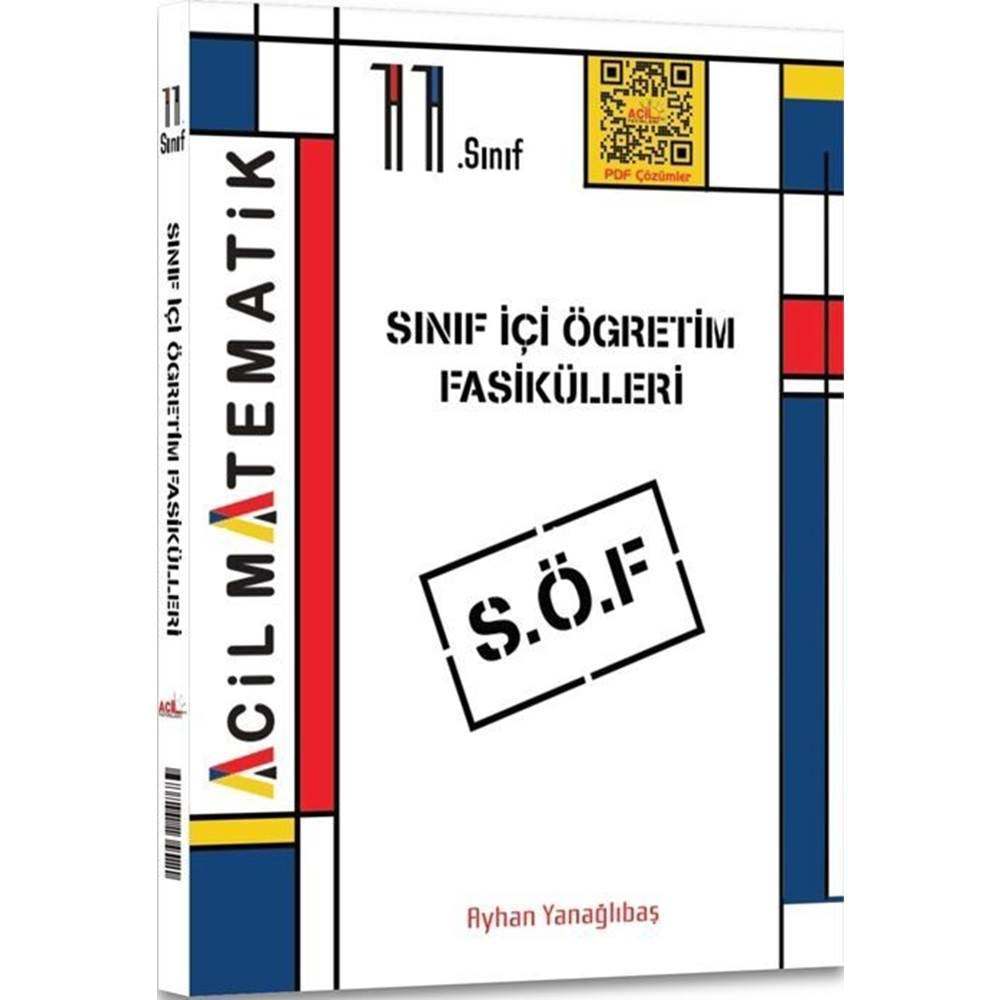 Acil Yayınları 11. Sınıf Acil Matematik Sınıf İçi Öğretim Fasikülleri