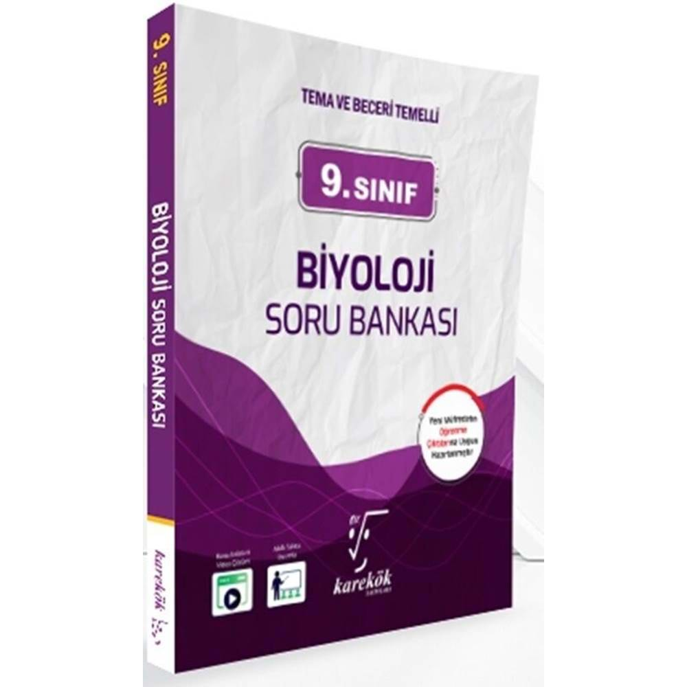 Karekök Yayınları 9. Sınıf Biyoloji Soru Bankası