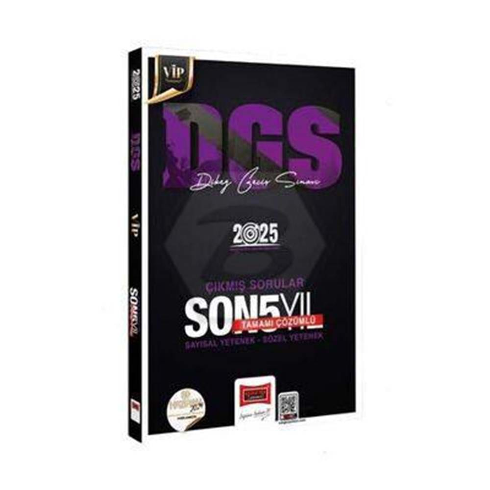 Yargı 2025 DGS ViP Say-Söz 5 Yıl Çıkmış Sorular