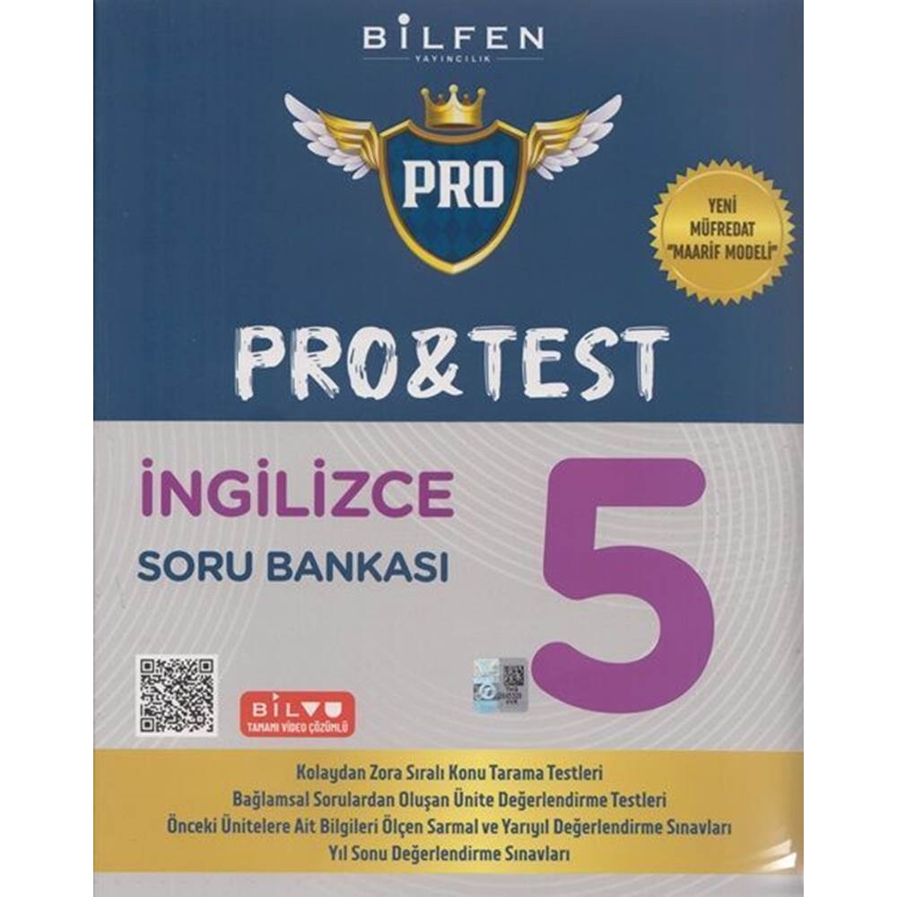 Bilfen Yayıncılık 5. Sınıf İngilizce Protest Soru Bankası