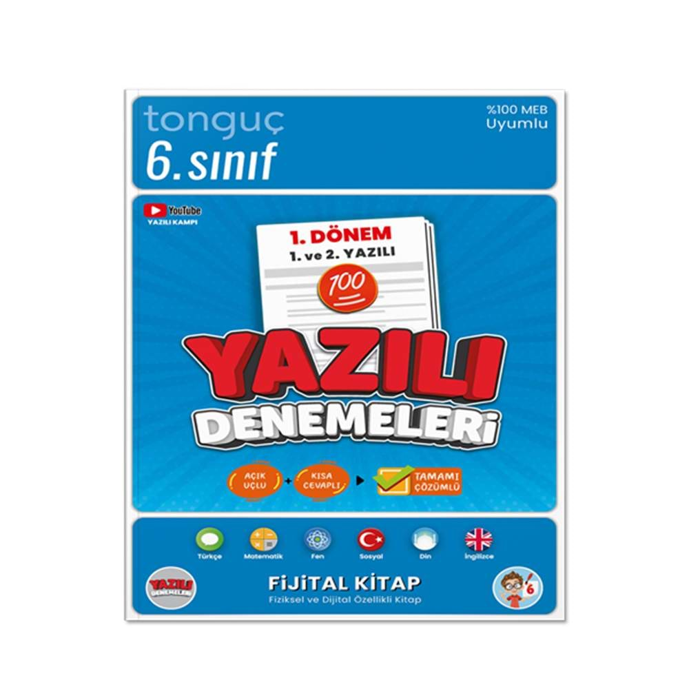 6. Sınıf Yazılı Denemeleri 1. Dönem 1 ve 2. Yazılı