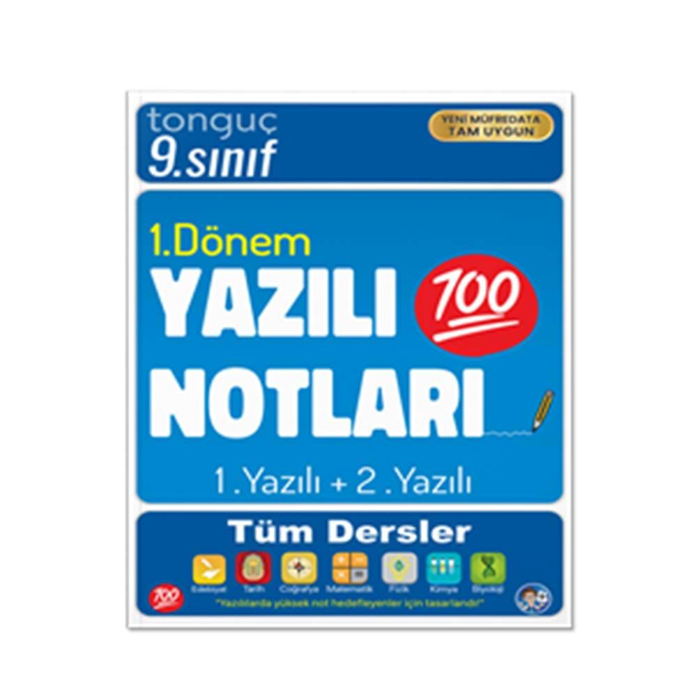 9. Sınıf Yazılı Notları 1. Dönem 1 ve 2. Yazılı